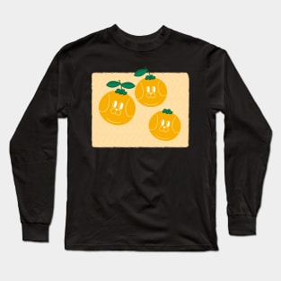 Orange Dog Long Sleeve T-Shirt